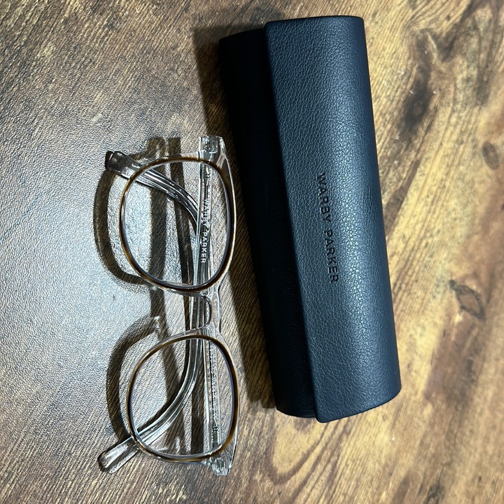 Warby Parker Clear/Tortoiseshell Men’s Glasses